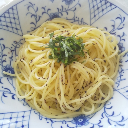 さわやか☆シソゆかりパスタ