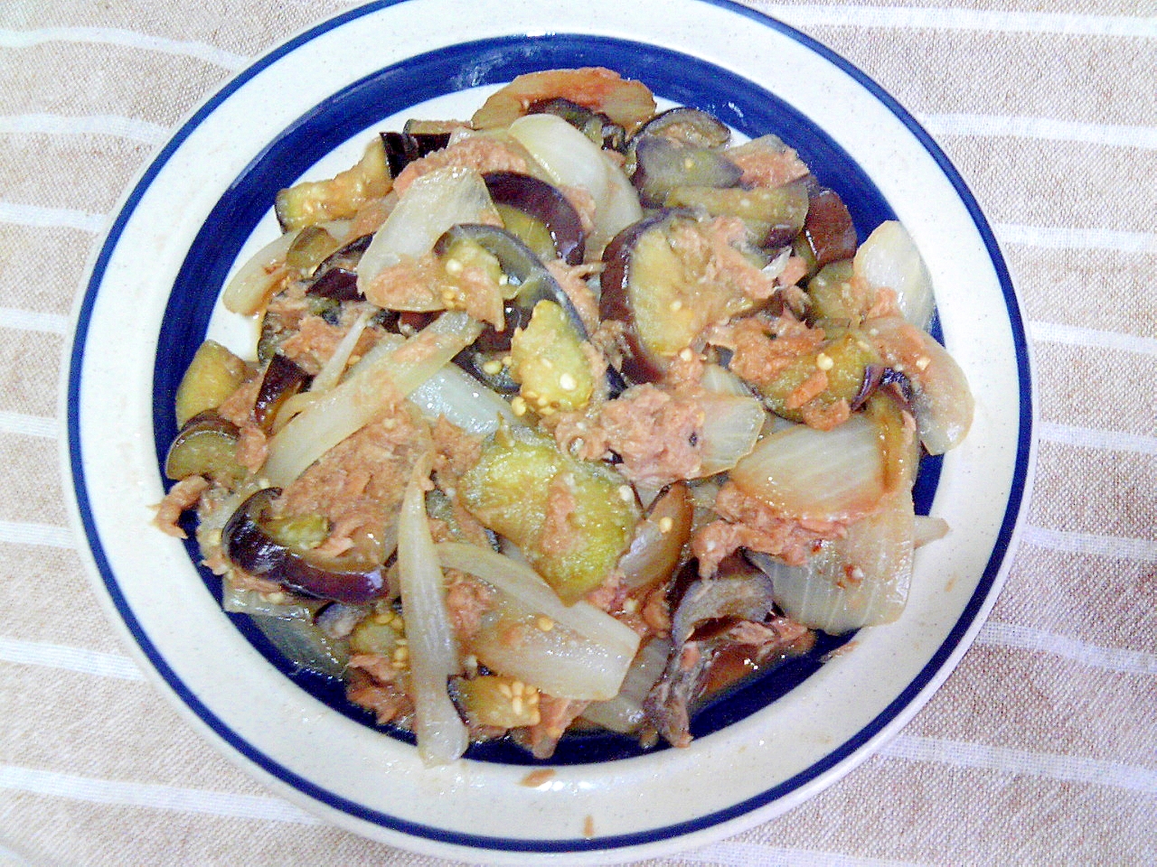 茄子とツナのめんつゆ炒め レシピ 作り方 By Neko6084 楽天レシピ