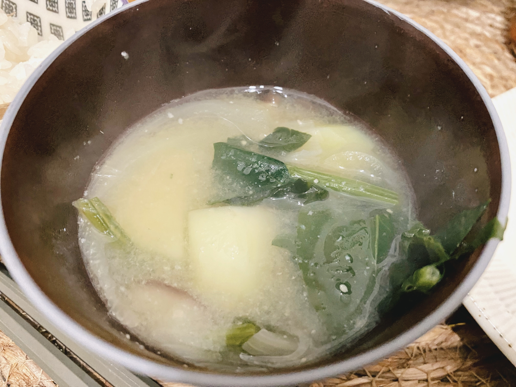 玉ねぎの味噌汁