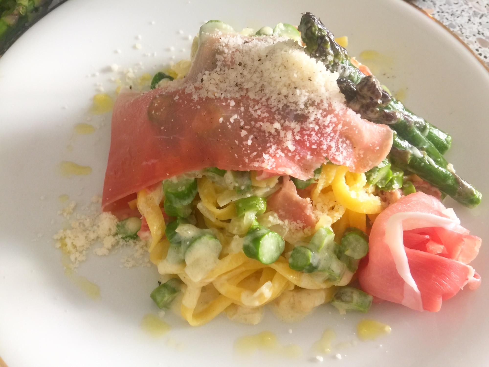 レモンポークラグーのタリアテッレ レシピ