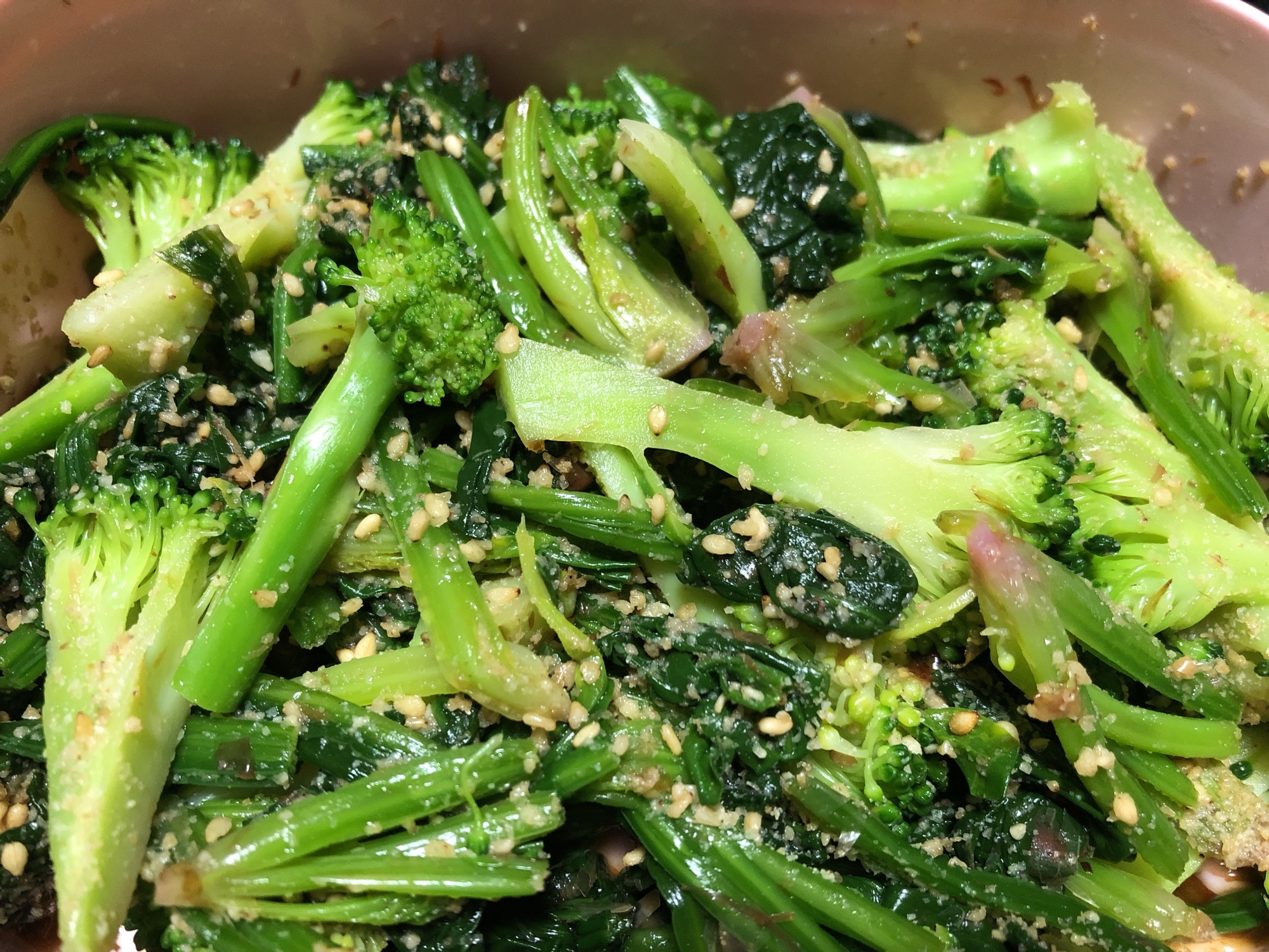 ほうれん草とブロッコリーのお浸し