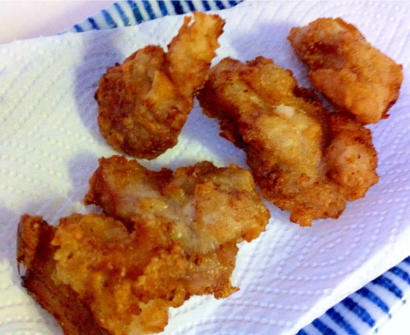 鶏もも肉の塩麹漬け唐揚げ