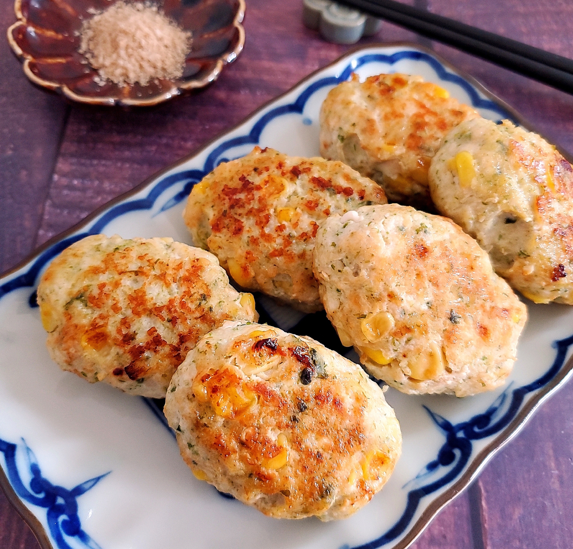 ~包丁不要~【のり塩コーンつくね】