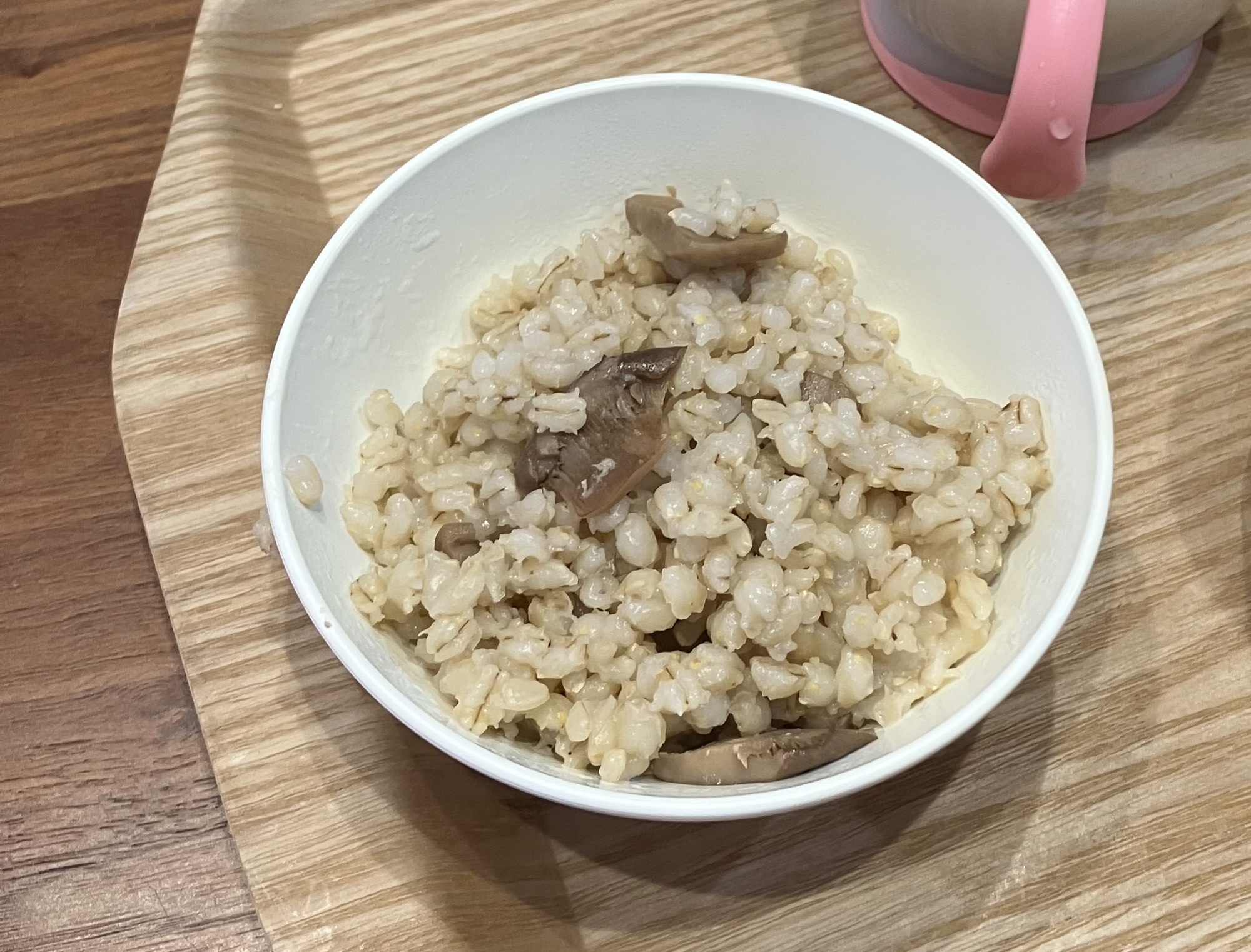 しめじ醤油チャーハン