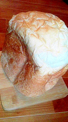 ホームベーカリーで薄力粉入りの食パン