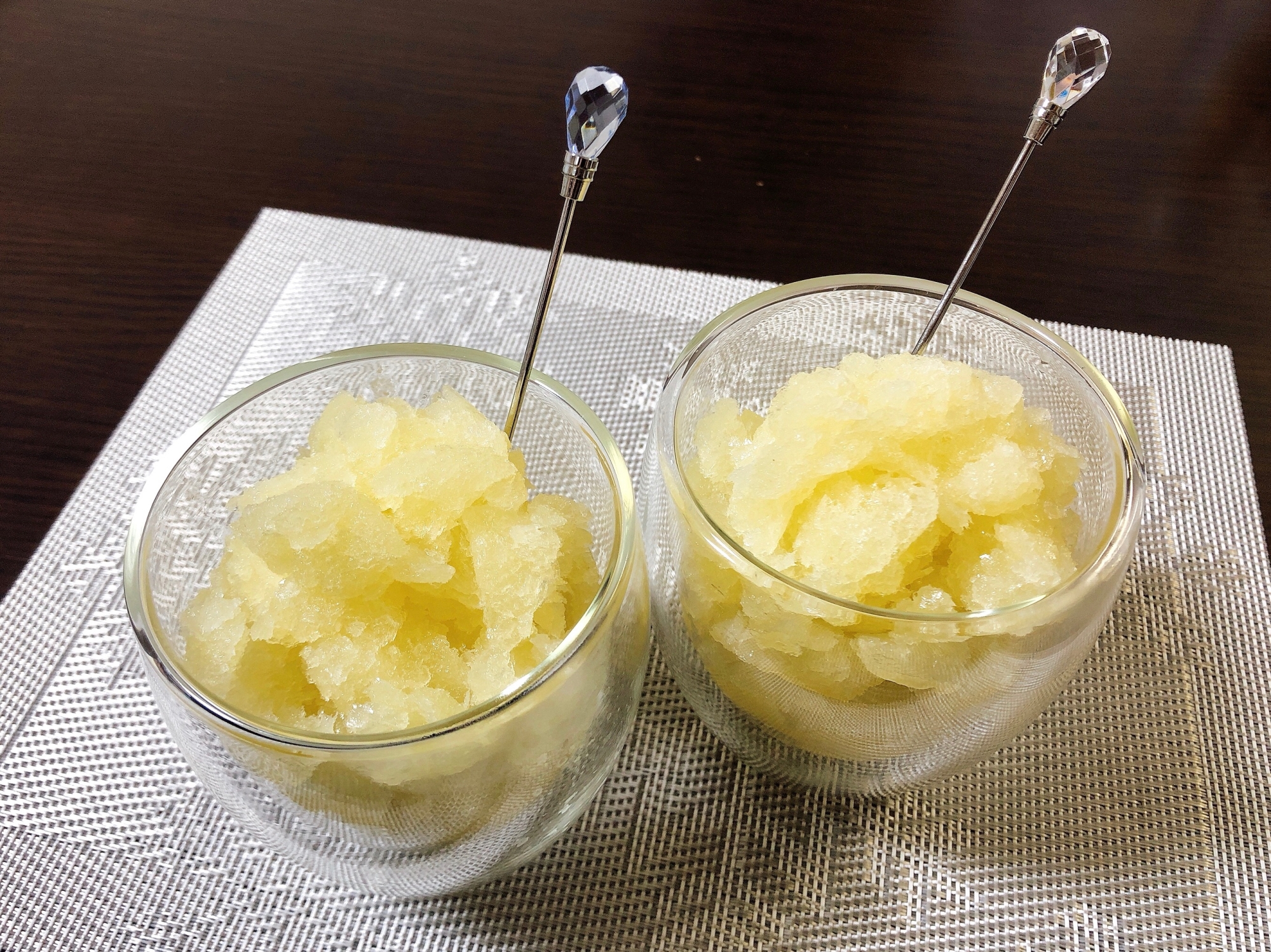 シャリシャリ!マスカットシャーベット