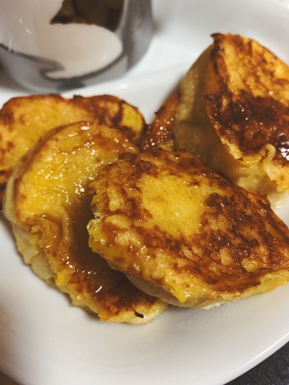 前日の夜から準備して、朝ごはんに作りました。
美味しかったよー(°▽°)