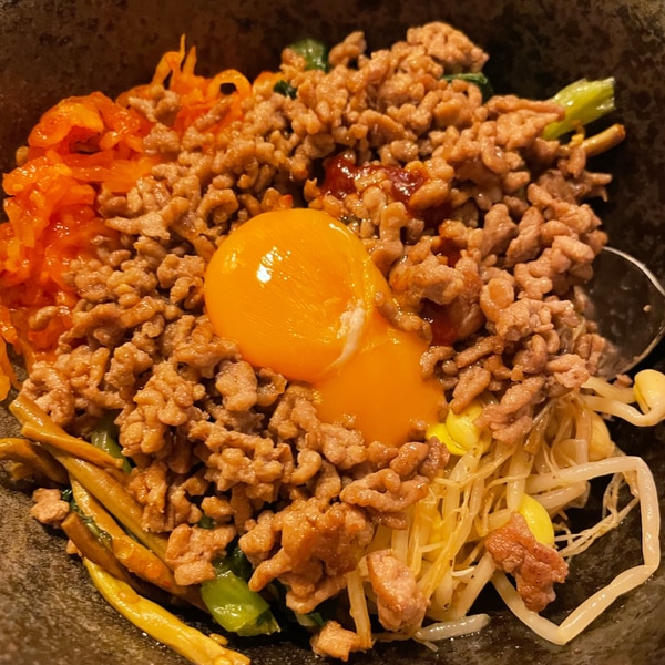 市販のナムルを使って簡単ビビンバ丼 レシピ 作り方 By ちろうた 楽天レシピ 市販のナムルを使って簡単ビビンバ丼 レシピ 作り方 By ちろうた 楽天レシピ