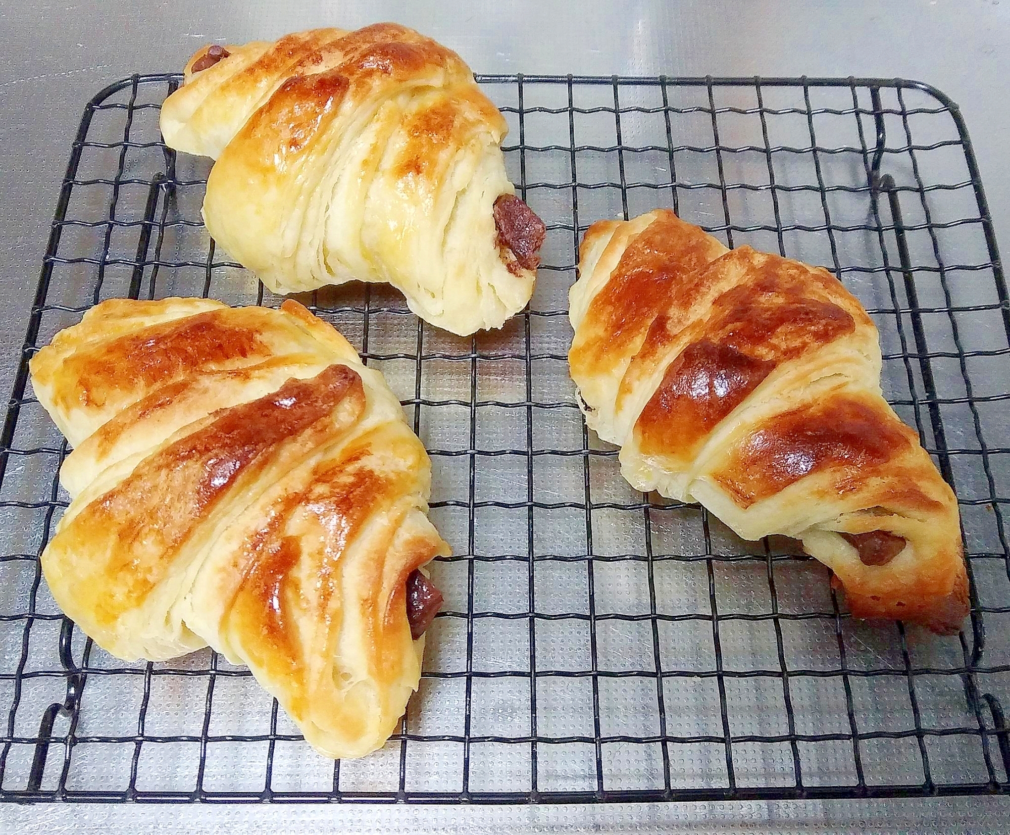 コンテナー容器で作る チョコクロワッサン レシピ 作り方 By Airis0 楽天レシピ