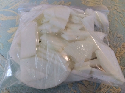 カットした玉ねぎの冷凍保存✧˖°