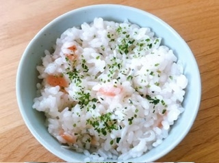 梅しらす雑炊！