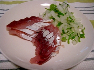 塩つばすのお刺身風サラダ レシピ 作り方 By カゲジジ 楽天レシピ 塩つばすのお刺身風サラダ レシピ 作り方 By カゲジジ 楽天レシピ