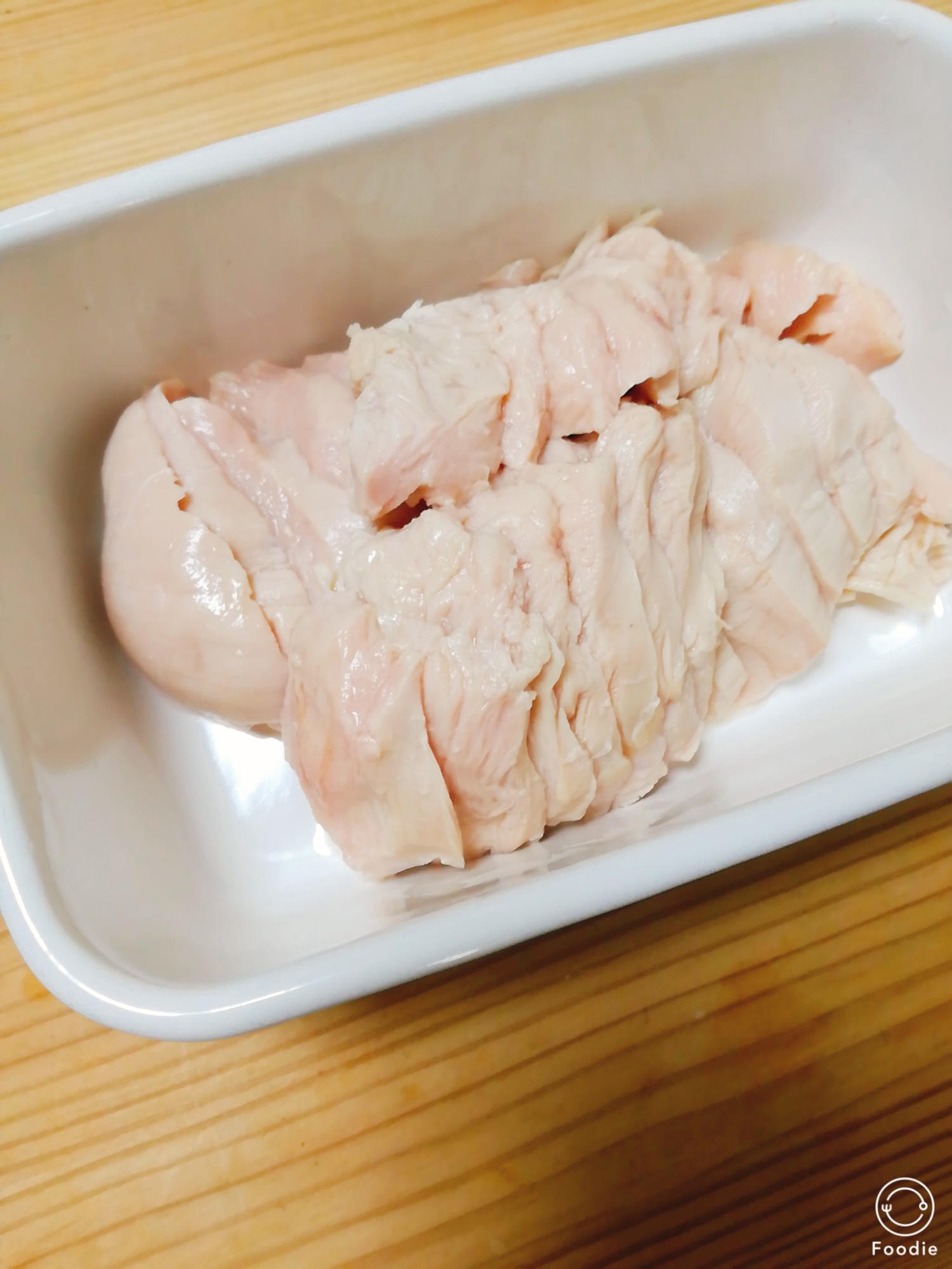 これが鶏むね肉！？超しっとり「茹で鶏」