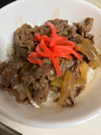 ♪♪吉●家より美味しい？ツユだく吉野家風牛丼♪♪
