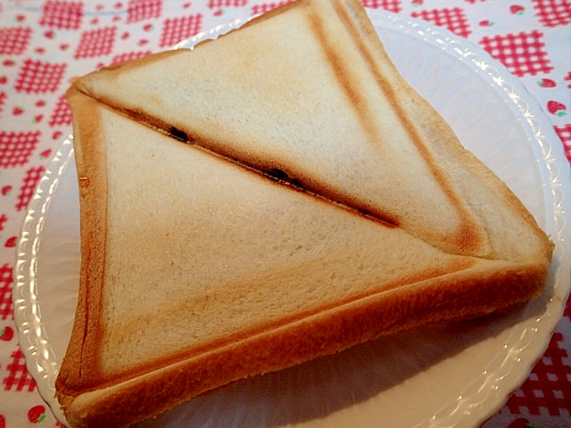 チーズとさきいかの生姜香るホットサンド♬