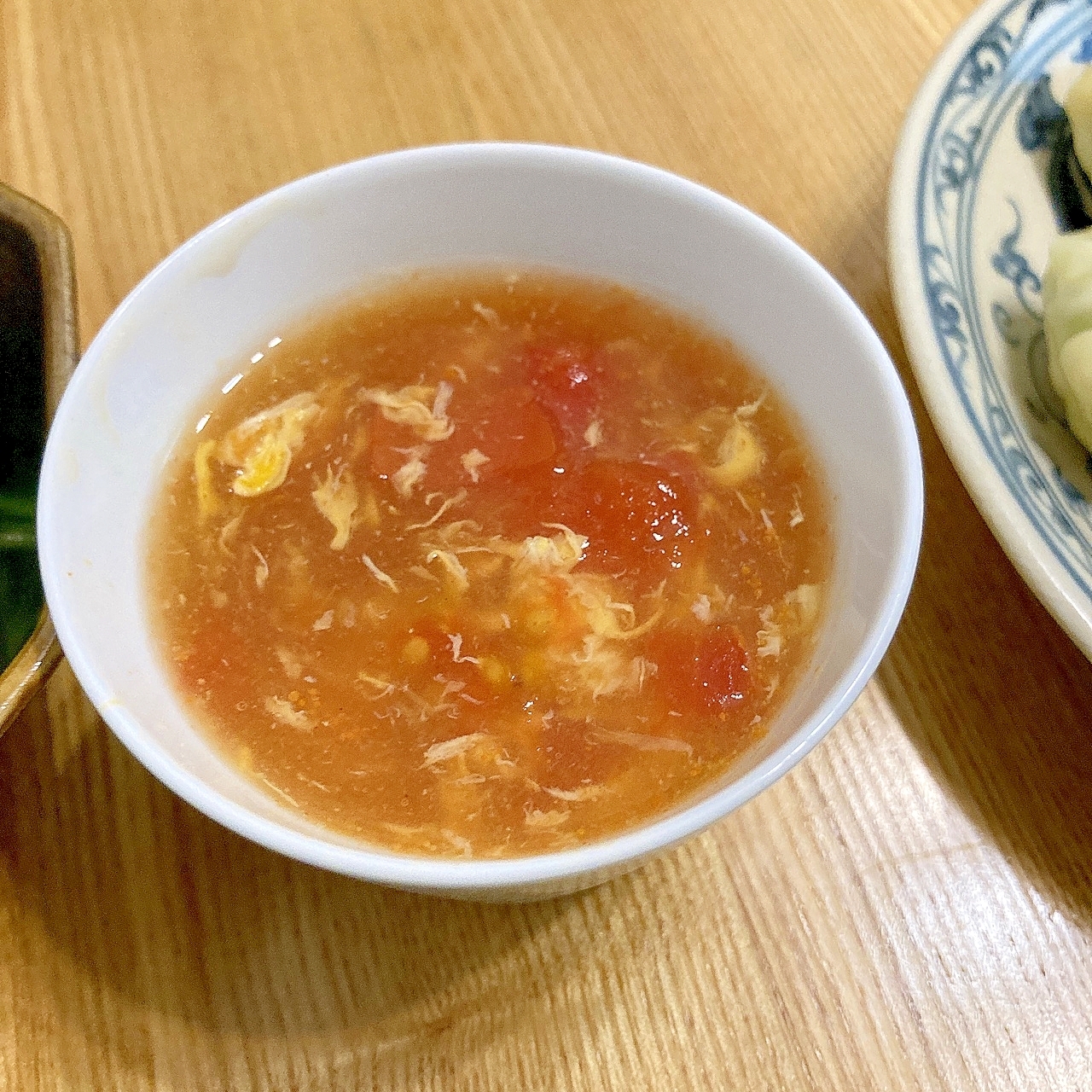 さっぱり☆トマトの黒酢酸辣湯