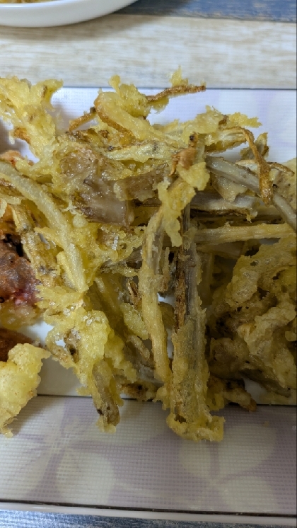 ごぼう天ぷら♪