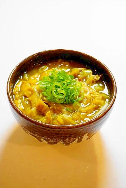 麵つゆ＆カレー粉で作る！カレーうどん