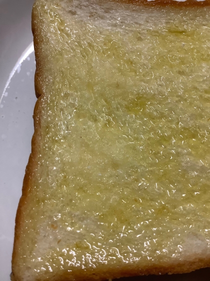 オリーブオイルで塩トースト