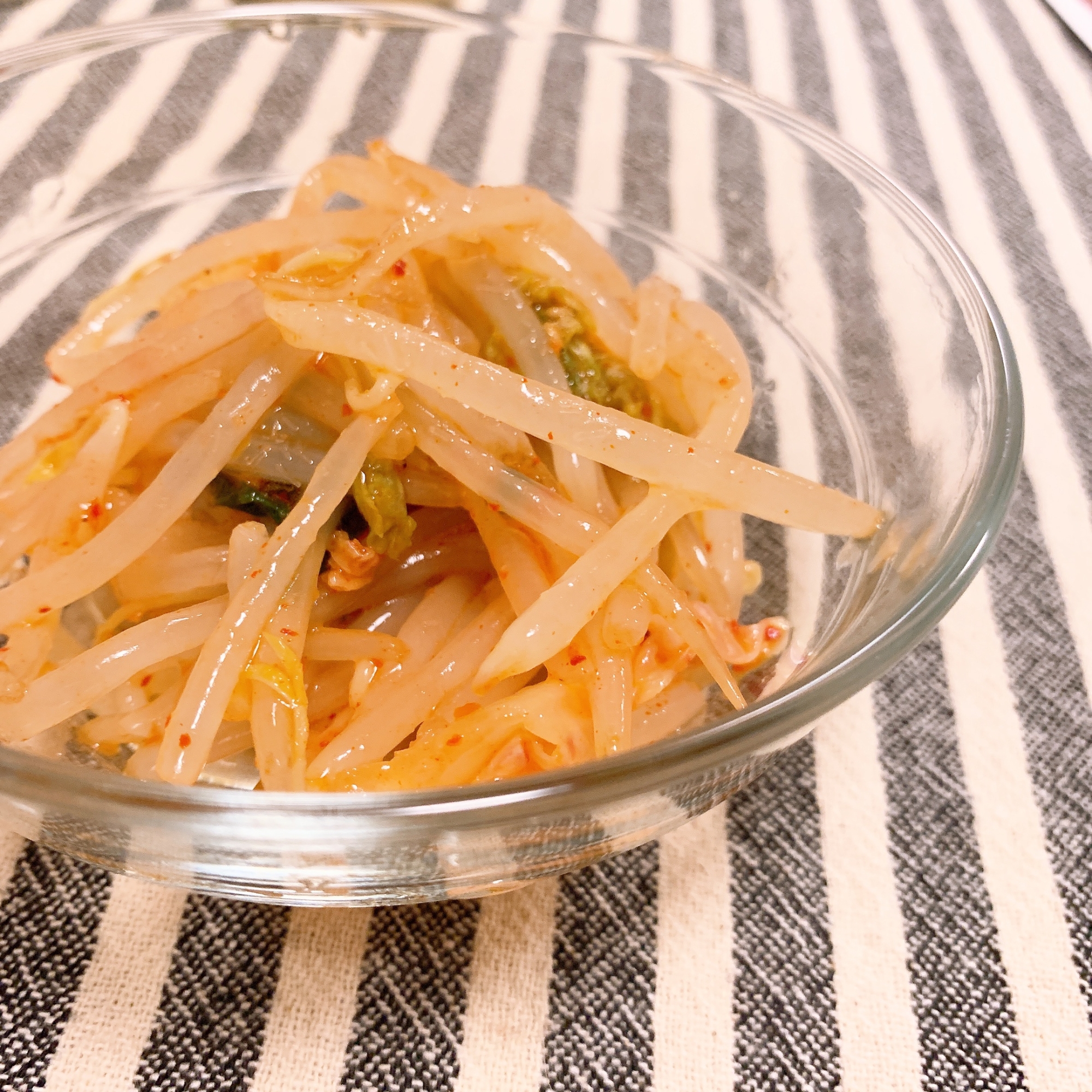 ちょー簡単 もやしキムチ