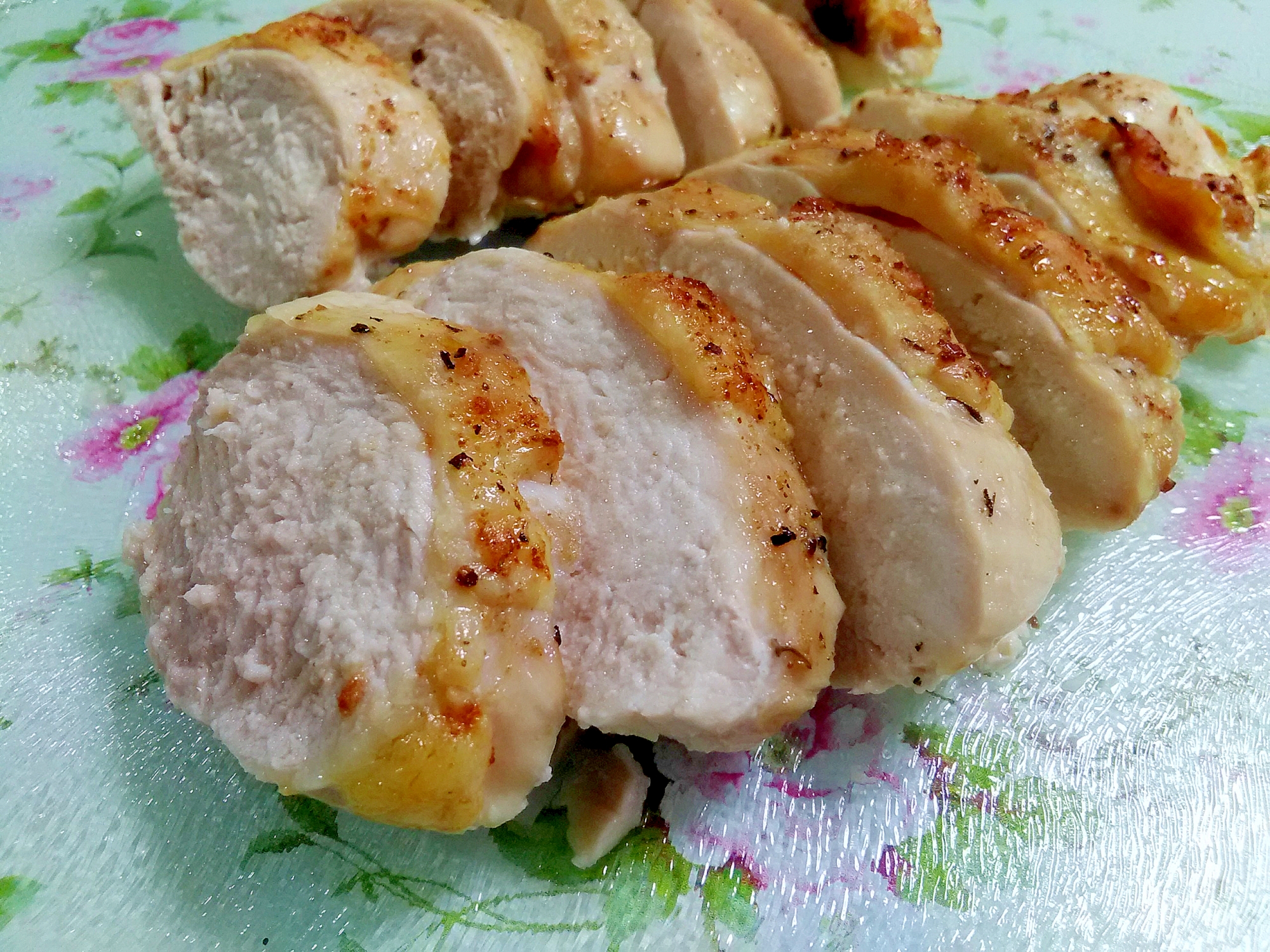 鶏むね肉で☆ローストチキン