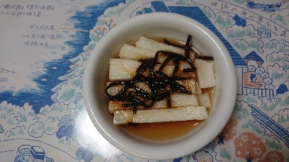 シャキシャキ山芋の甘酢醤油漬け