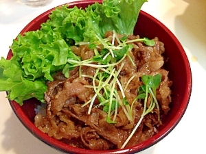 牛焼き肉丼