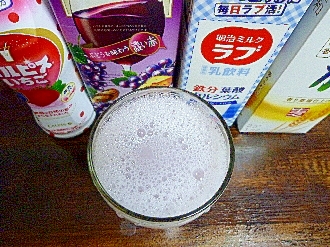 ホットワインカルピス苺ミルク酒