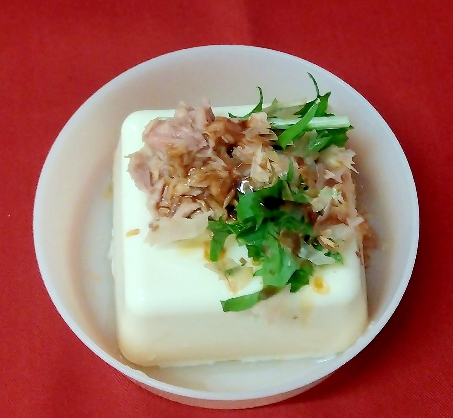 かつお節冷奴