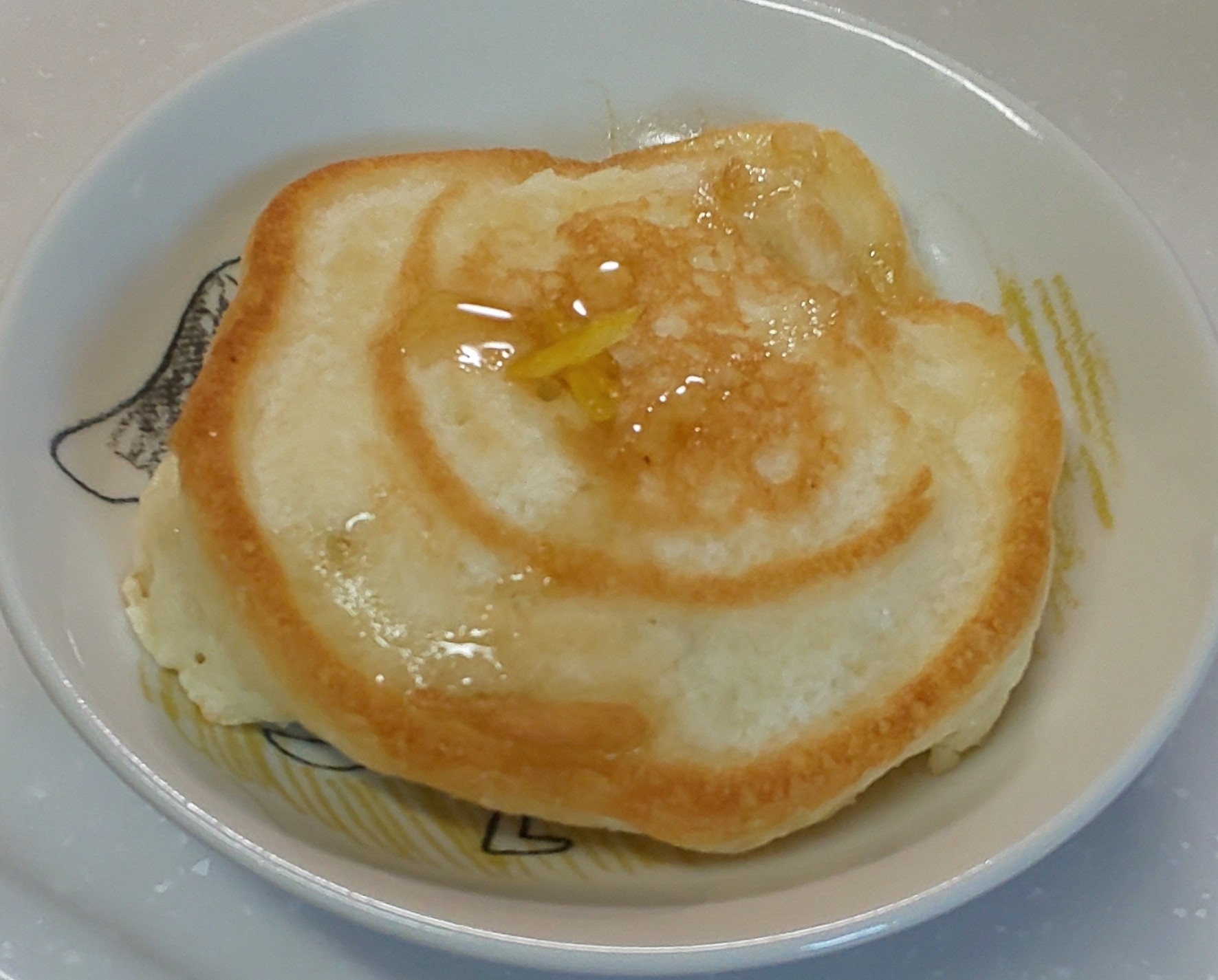 蒸しパンミックス☆日向夏の皮☆黒豆ホットケーキ