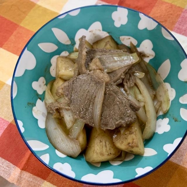 別海牛のあっさり肉じゃが