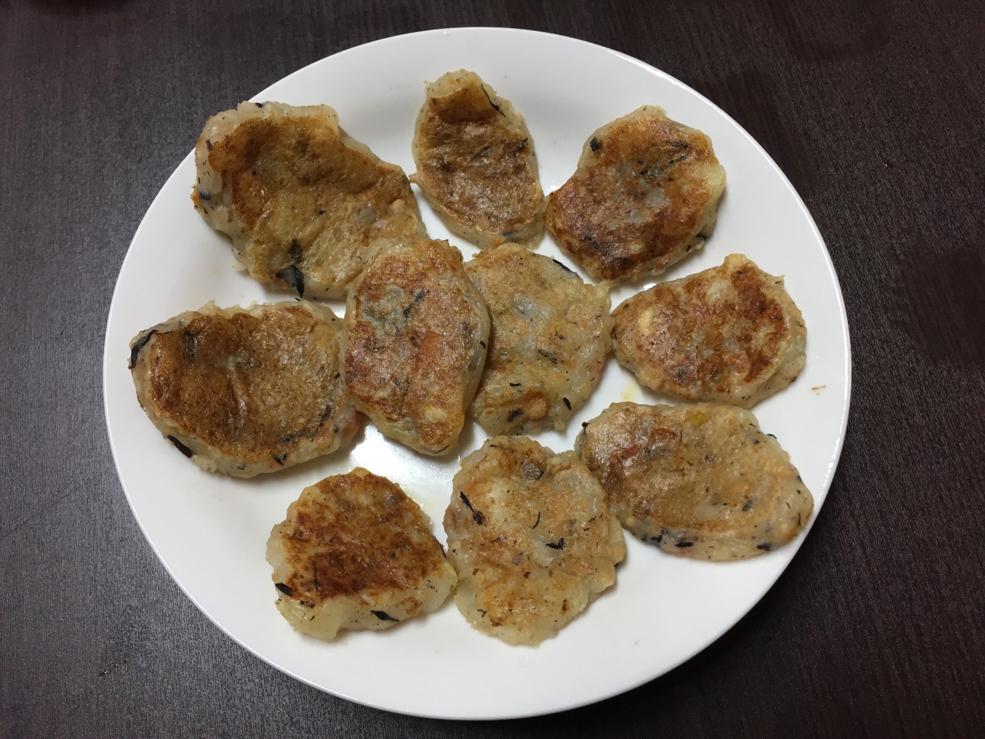 【離乳食 完了期】ひじきの煮物de焼きコロッケ