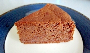 黒糖を使って　チョコレートケーキ