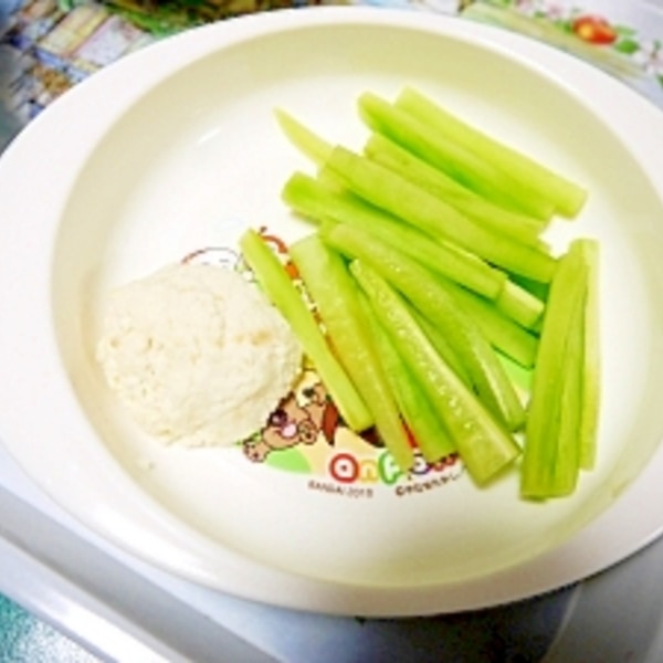 離乳食後期 きゅうりにチーズみそ レシピ 作り方 By ぎにゅ 楽天レシピ 離乳食後期 きゅうりにチーズみそ レシピ 作り方 By ぎにゅ 楽天レシピ