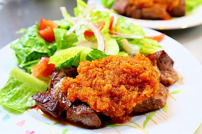 ステーキ*スタミナおろしソース