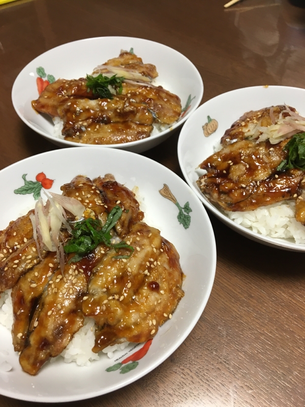 いわしの蒲焼き丼