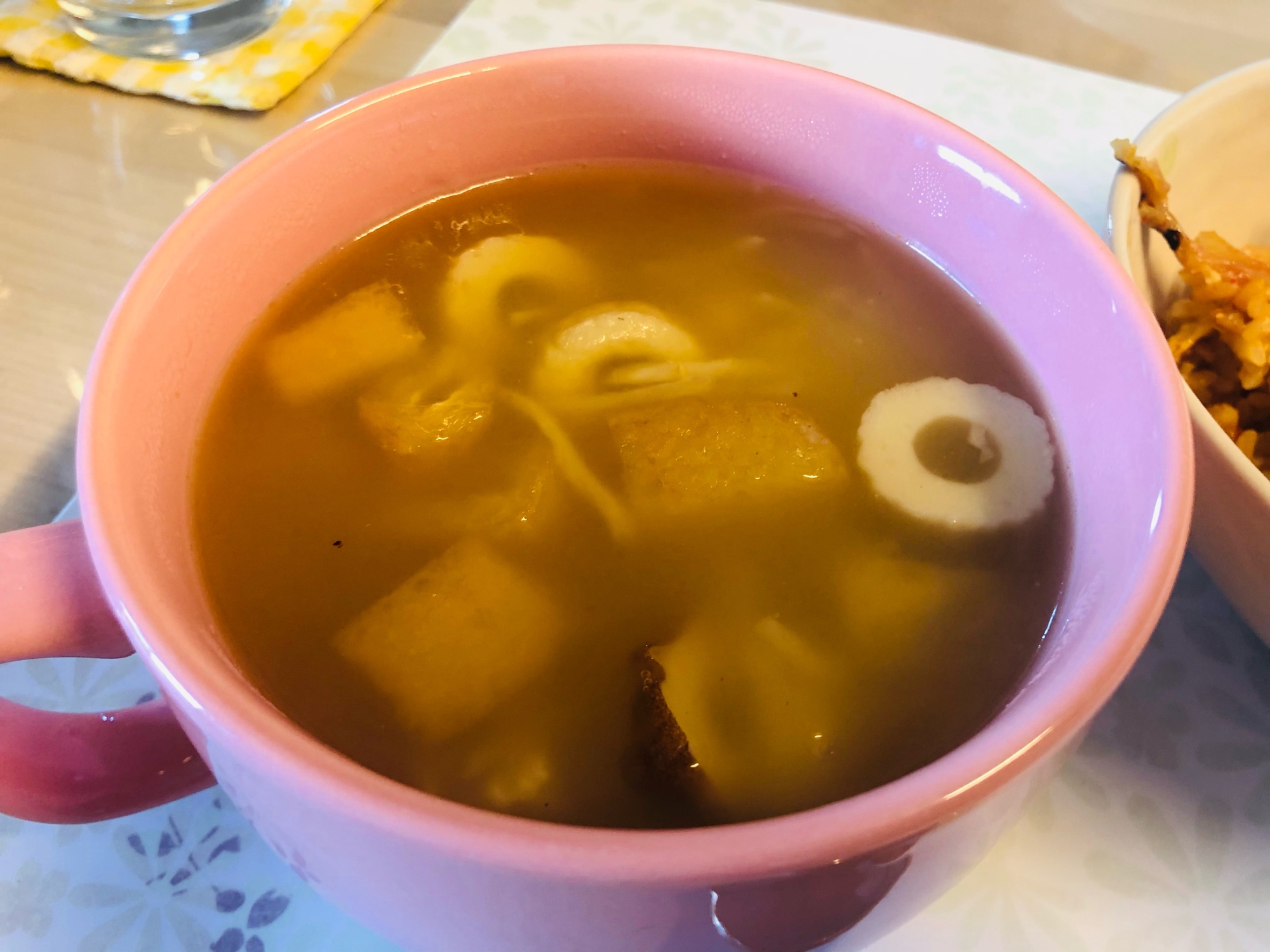 タイ&韓国風スープ