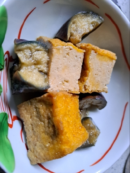 相性バッチリ！茄子と厚揚げの煮物