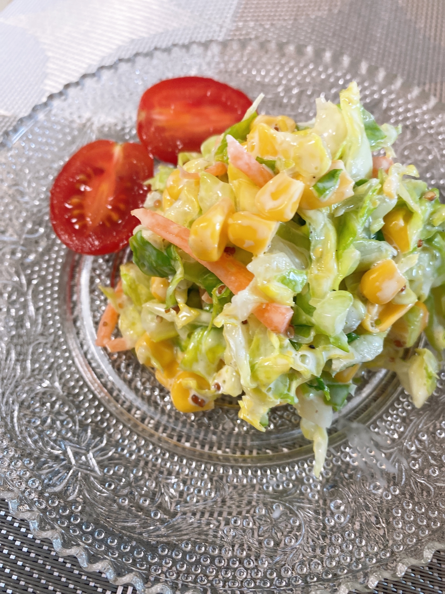 春キャベツがおいしい! コーン入りコールスロー