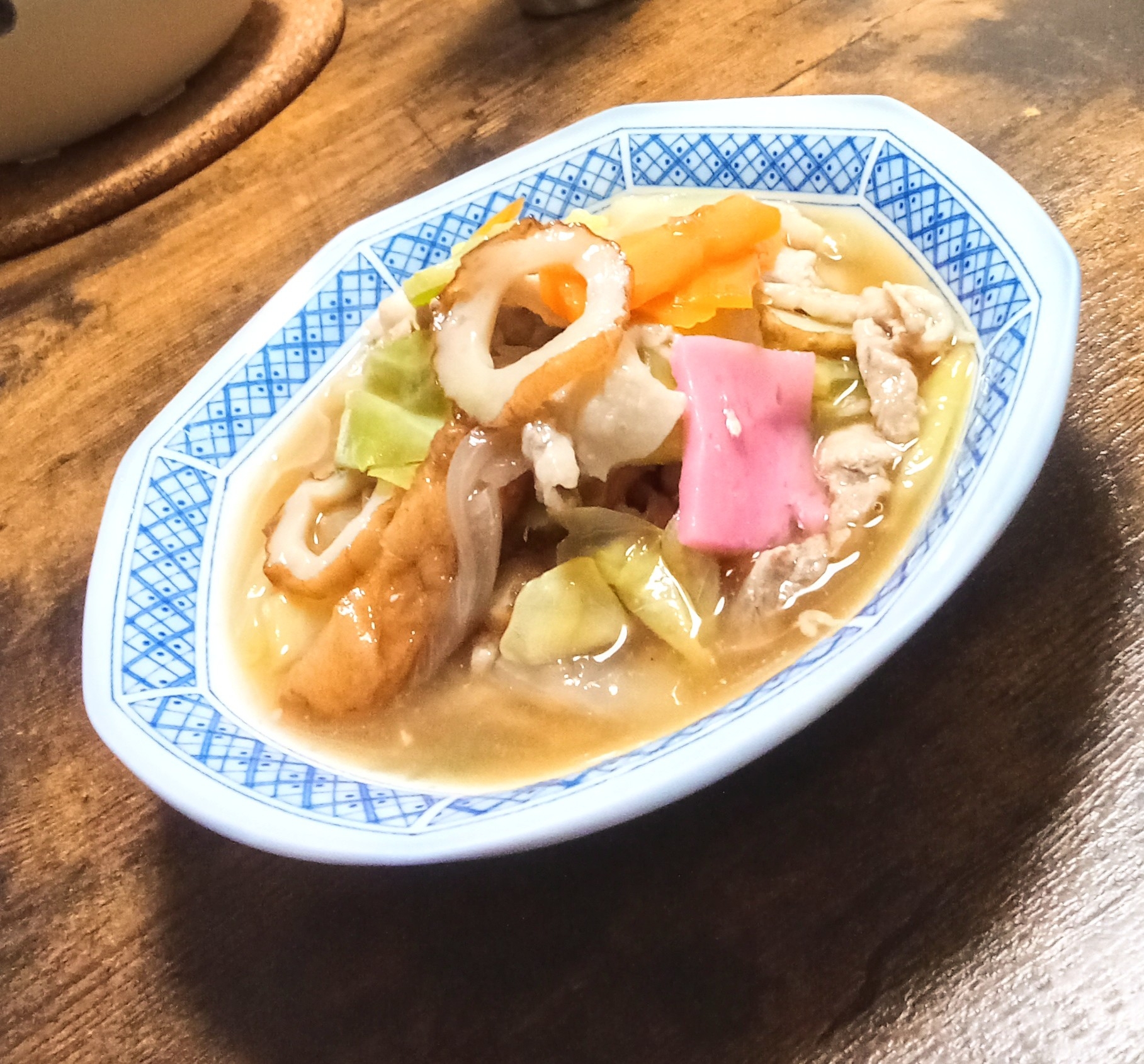 ちゃんぽん皿うどんかまぼこDe八宝菜