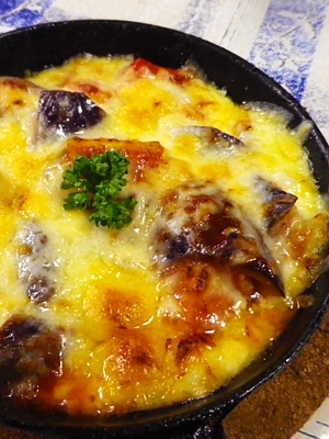 グリルパンで 茄子エリンギのケチャップチーズ焼き レシピ 作り方 By Leopoo 楽天レシピ
