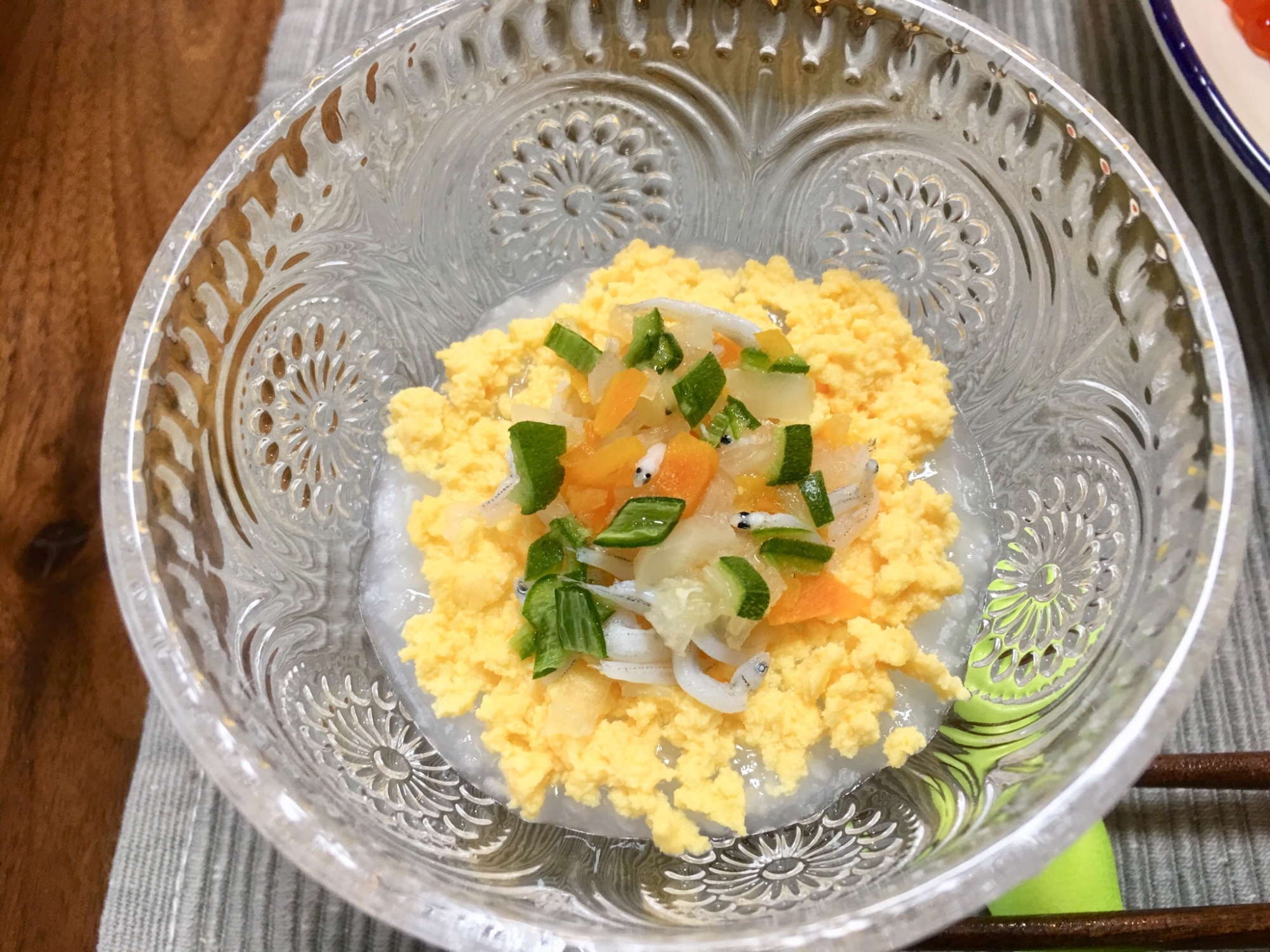 離乳食中期!!ひな祭り!ちらし寿司風!