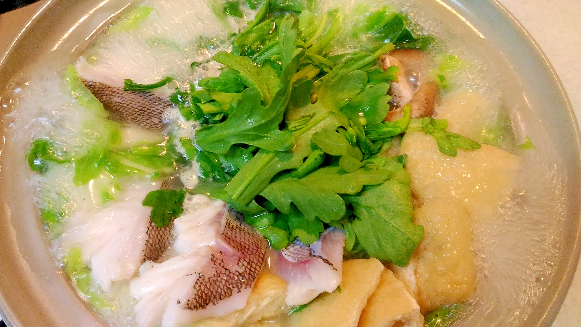 たらと春菊の塩鍋 レシピ 作り方 By ねあっっ 楽天レシピ たらと春菊の塩鍋 レシピ 作り方 By ねあっっ 楽天レシピ