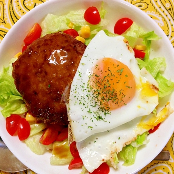 ハワイ風 ロコモコ丼 レシピ 作り方 By 栗皮茶 楽天レシピ ハワイ風 ロコモコ丼 レシピ 作り方 By 栗皮茶 楽天レシピ