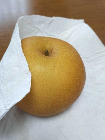 切る前の梨の保存方法