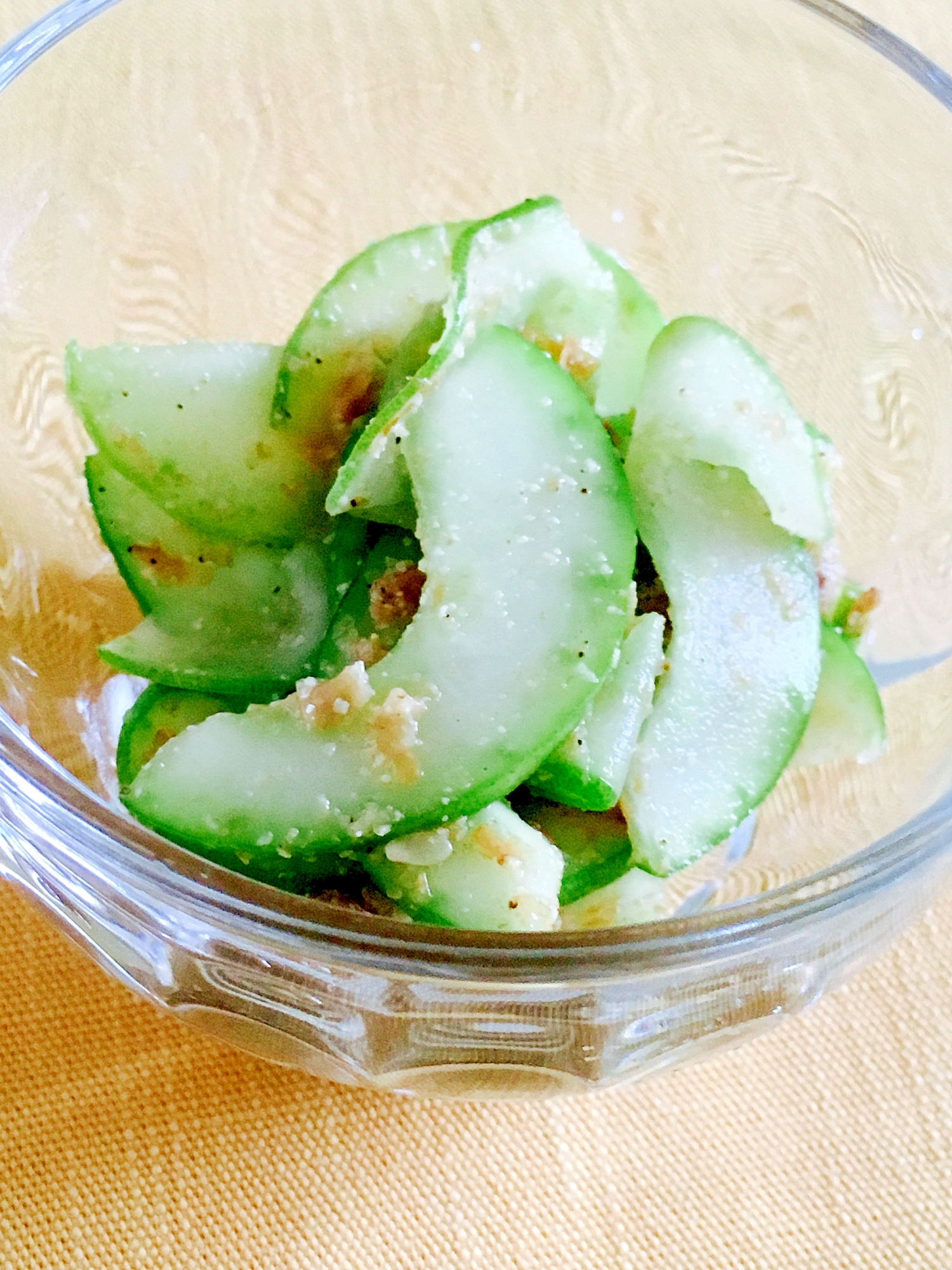 超簡単 白瓜のおかかと胡麻和え レシピ 作り方 By Nana S Recipe 楽天レシピ