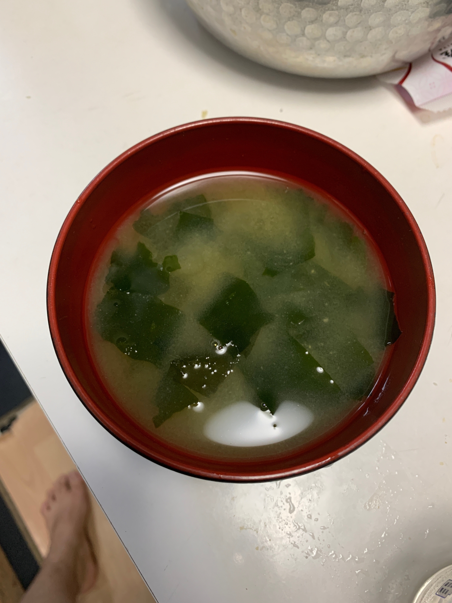 鰹だしの味噌汁