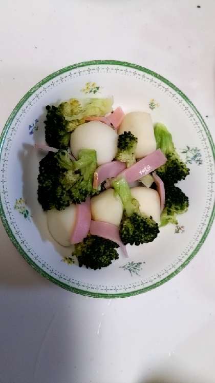 里芋とベーコンの煮物