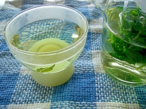 生のミントで ミントティー レシピ 作り方 By カゲジジ 楽天レシピ