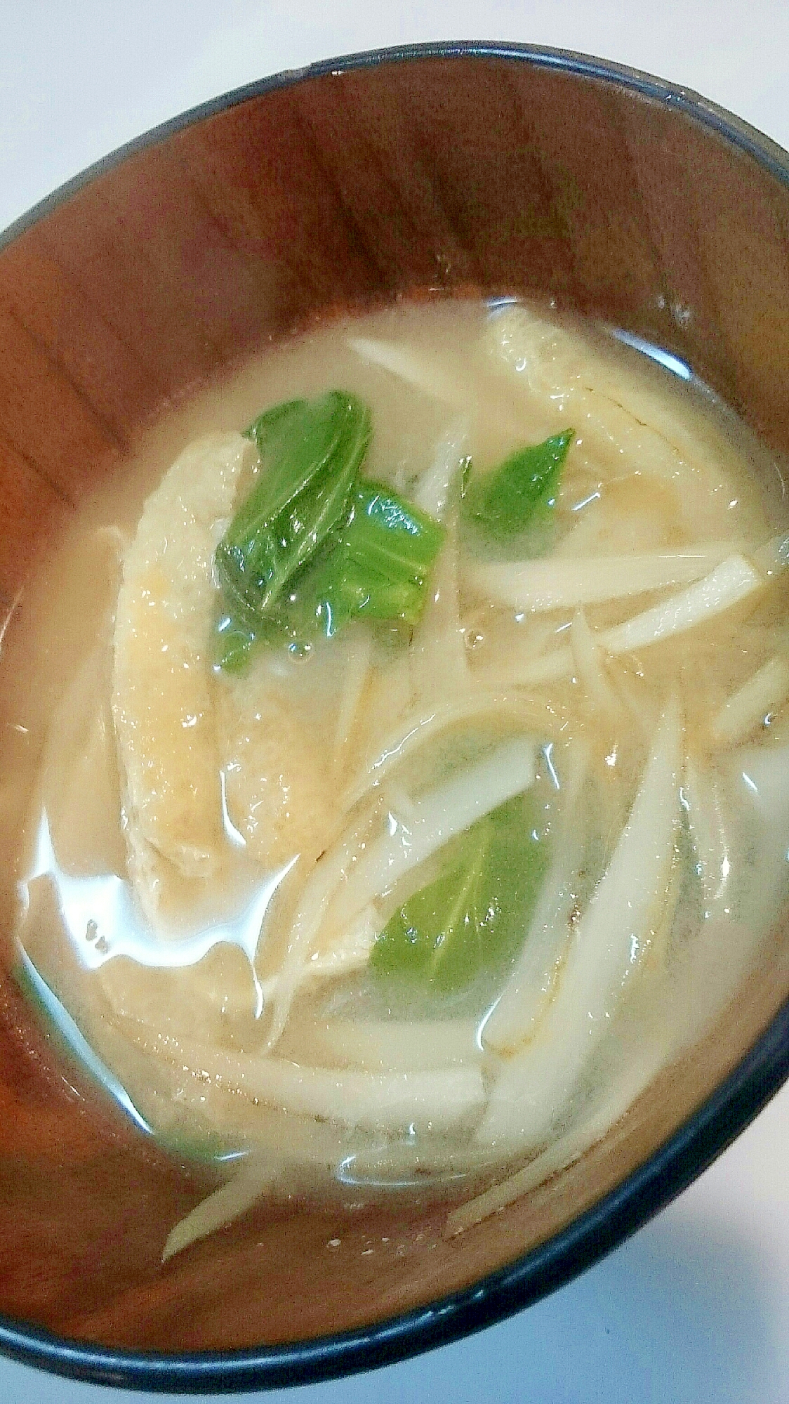 ごぼうの味噌汁